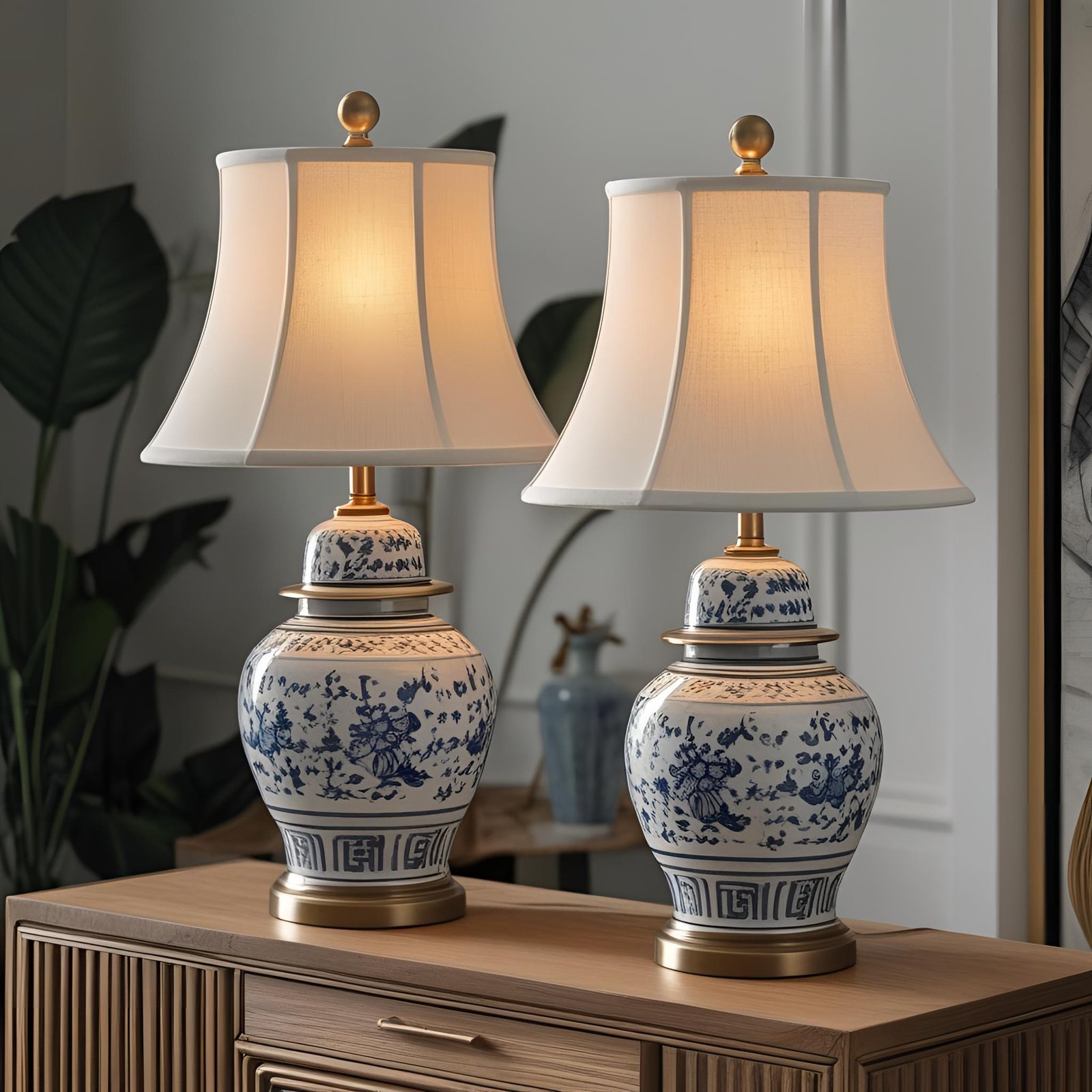 Ceramic Table Lamps 1