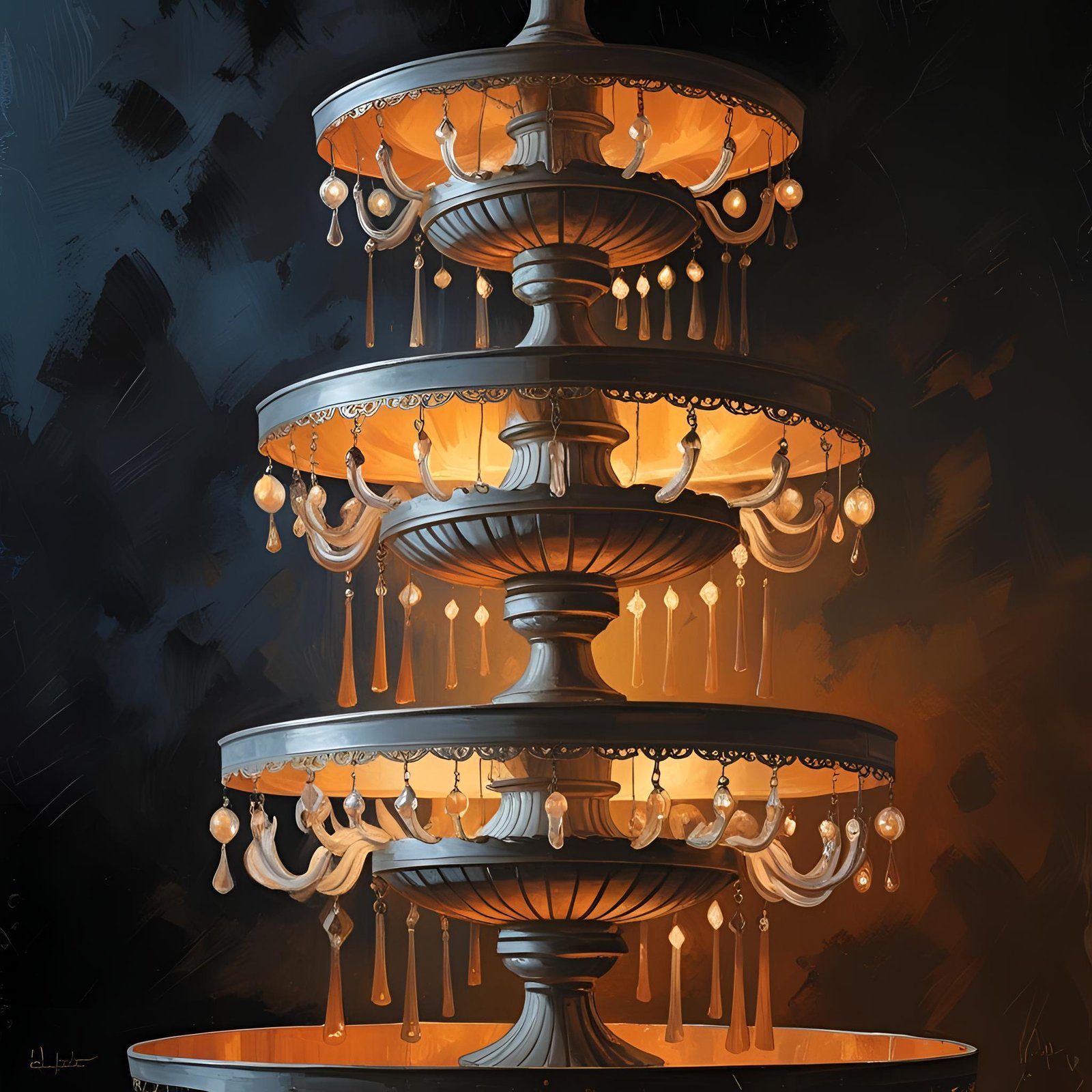 Tiered Chandelier 1