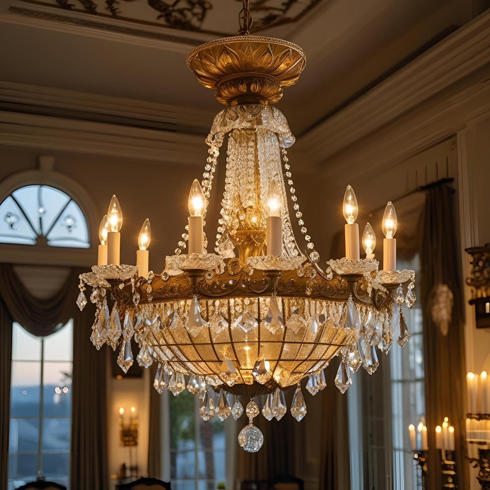 Vintage Chandelier 1