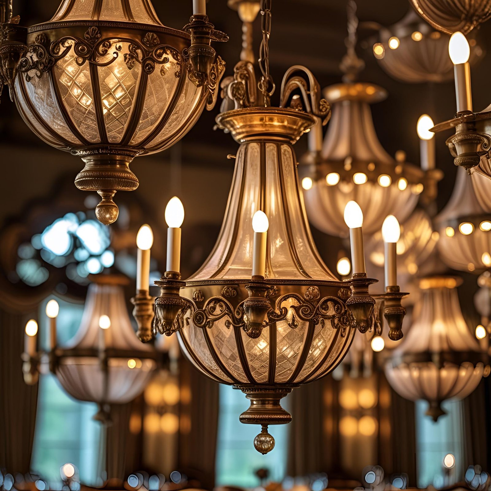 Vintage Chandelier 4