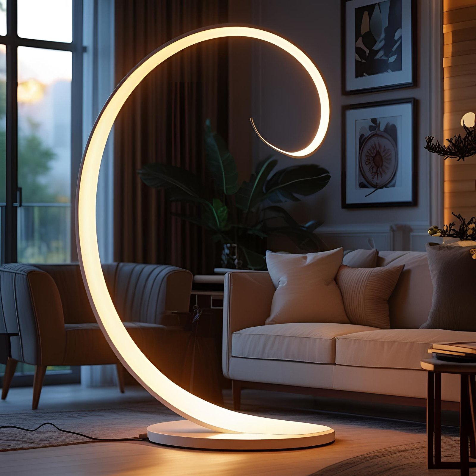 Arc Floor Lamps