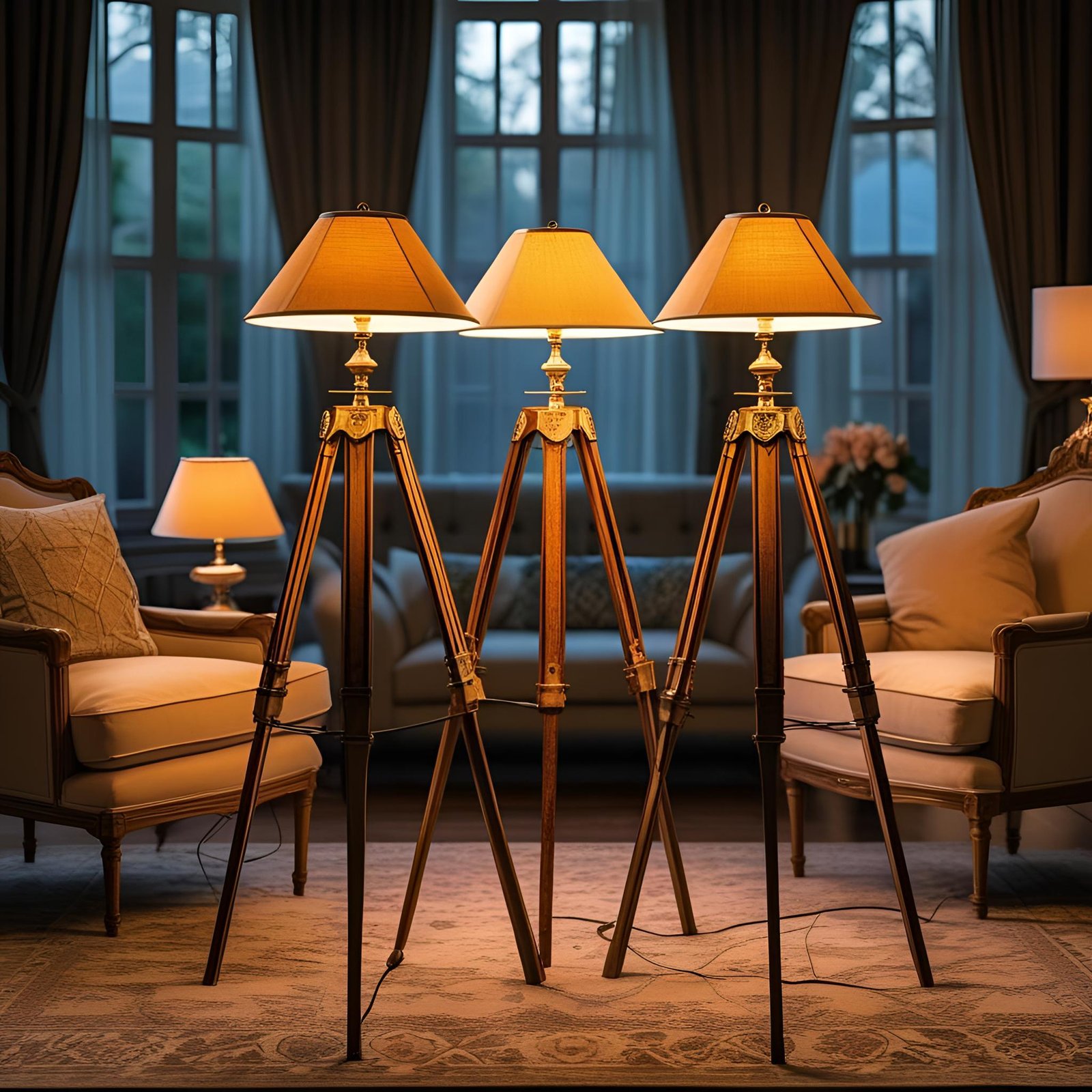Tripod Lamps 3