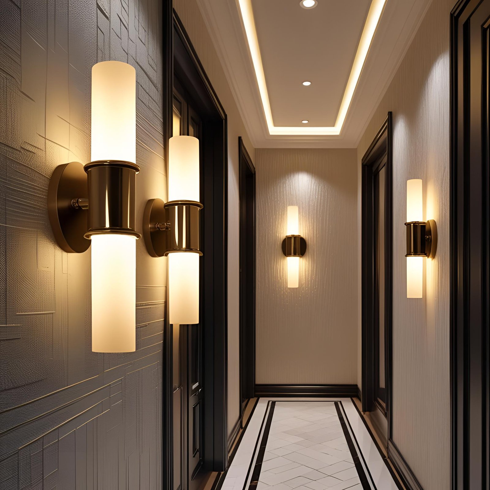 Four-Way Wall Lights 4