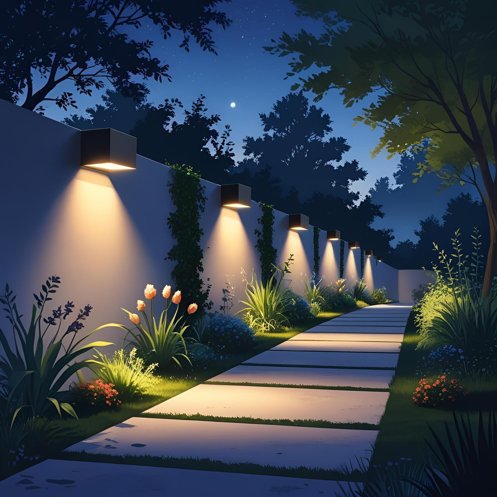 Wall-Mounted Outdoor Lights 3