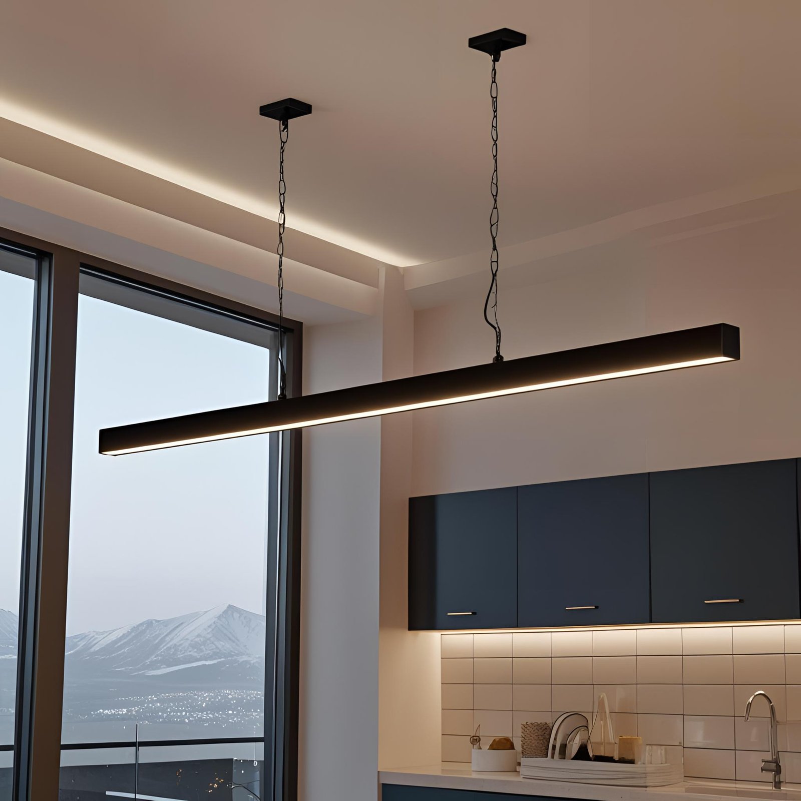 Hanging Linear Bar Lights