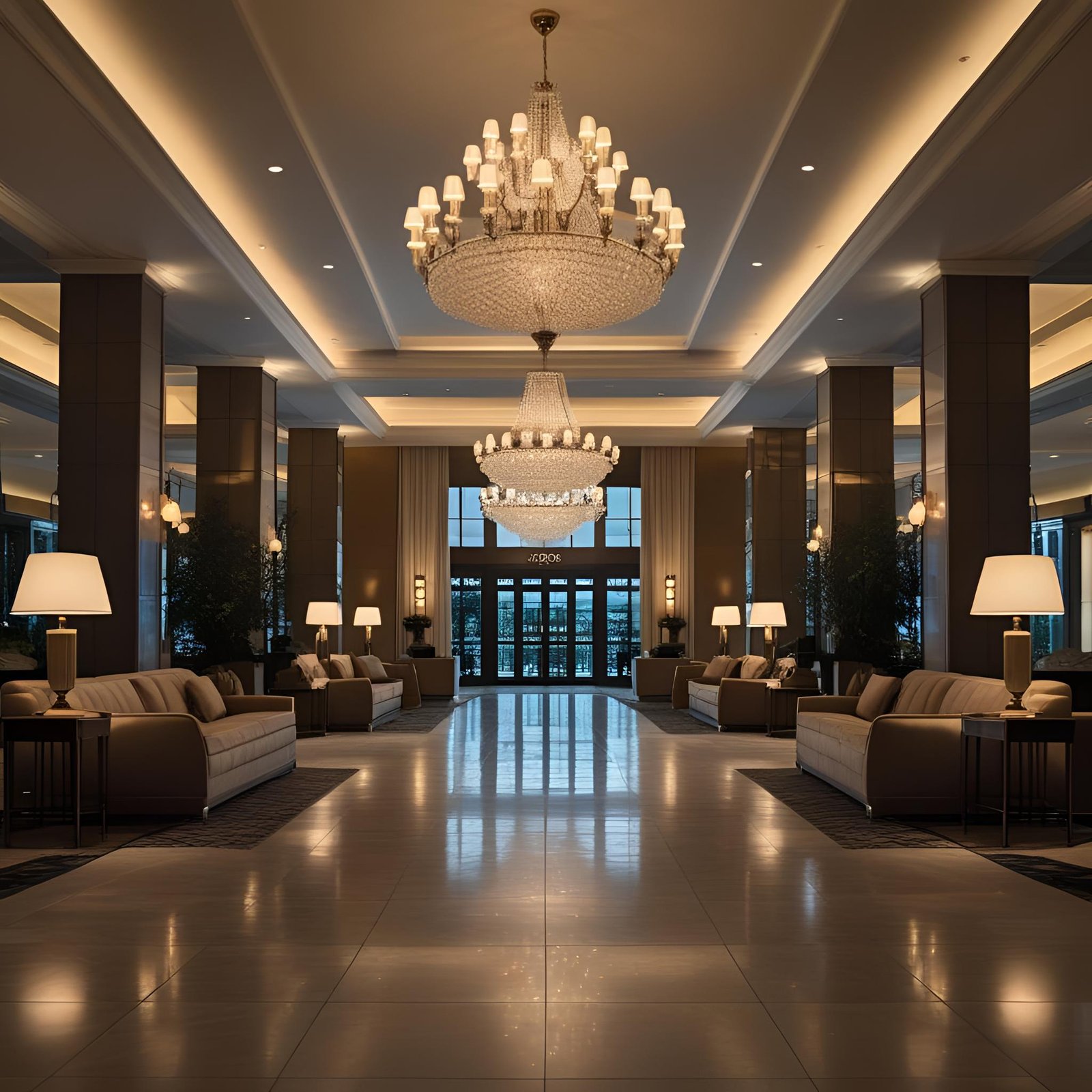 Lobby Lighting Detail