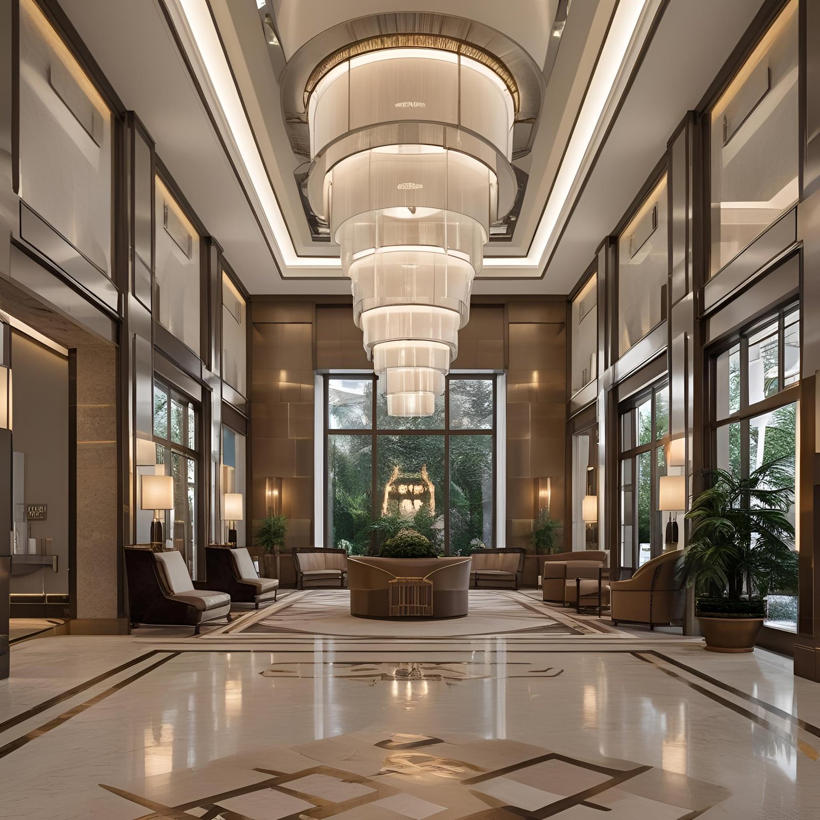 Elegant Reception Area