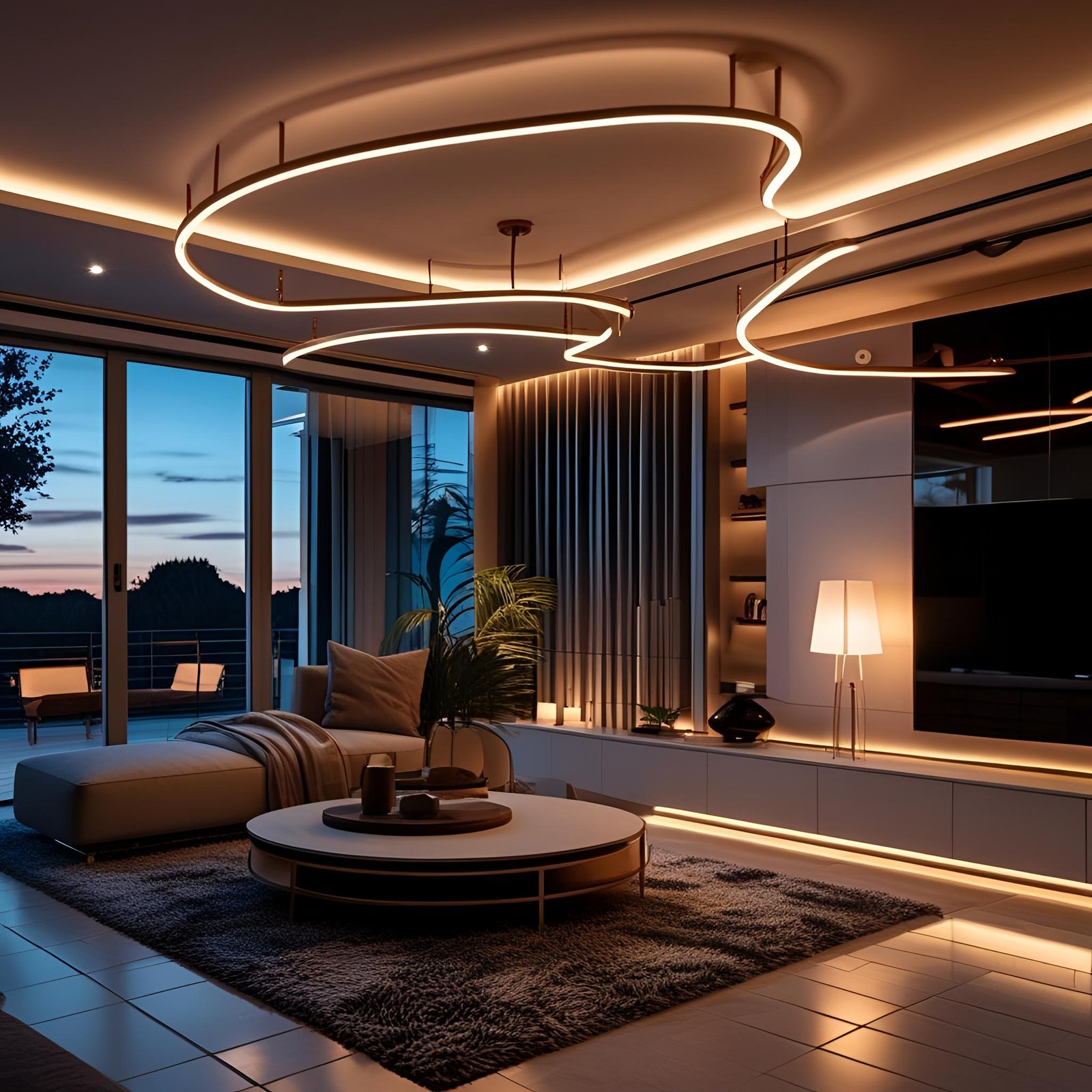 Curved Magnetic Track Setups