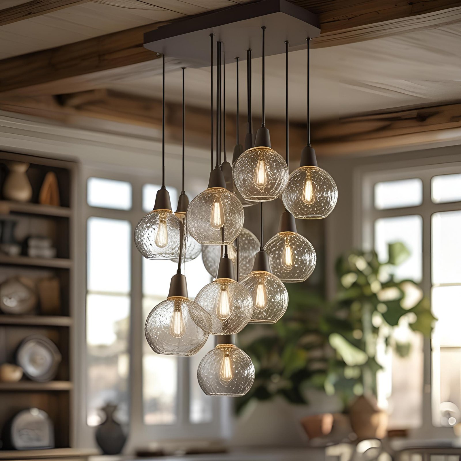 Cluster Hanging Lights 1