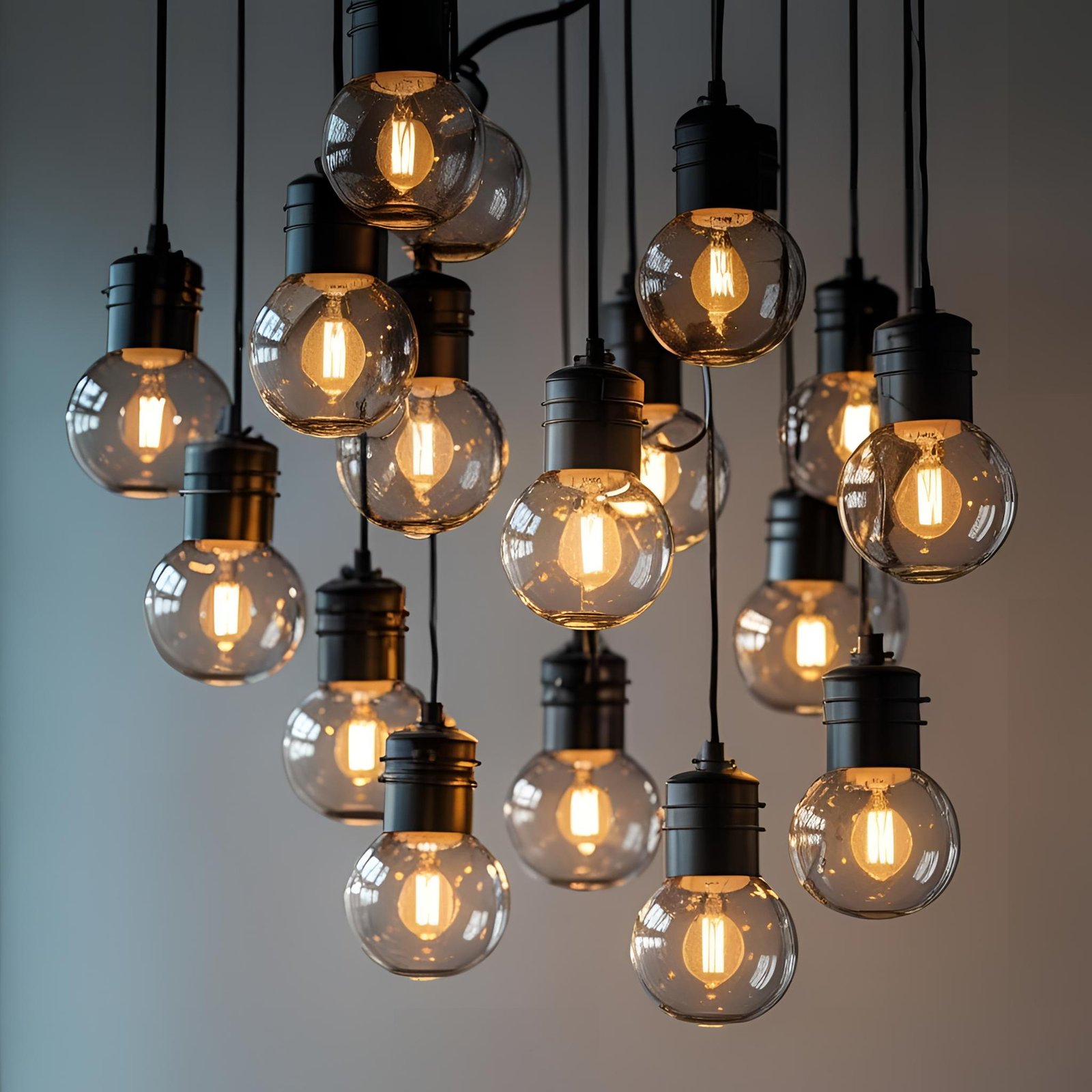 Cluster Hanging Lights 4