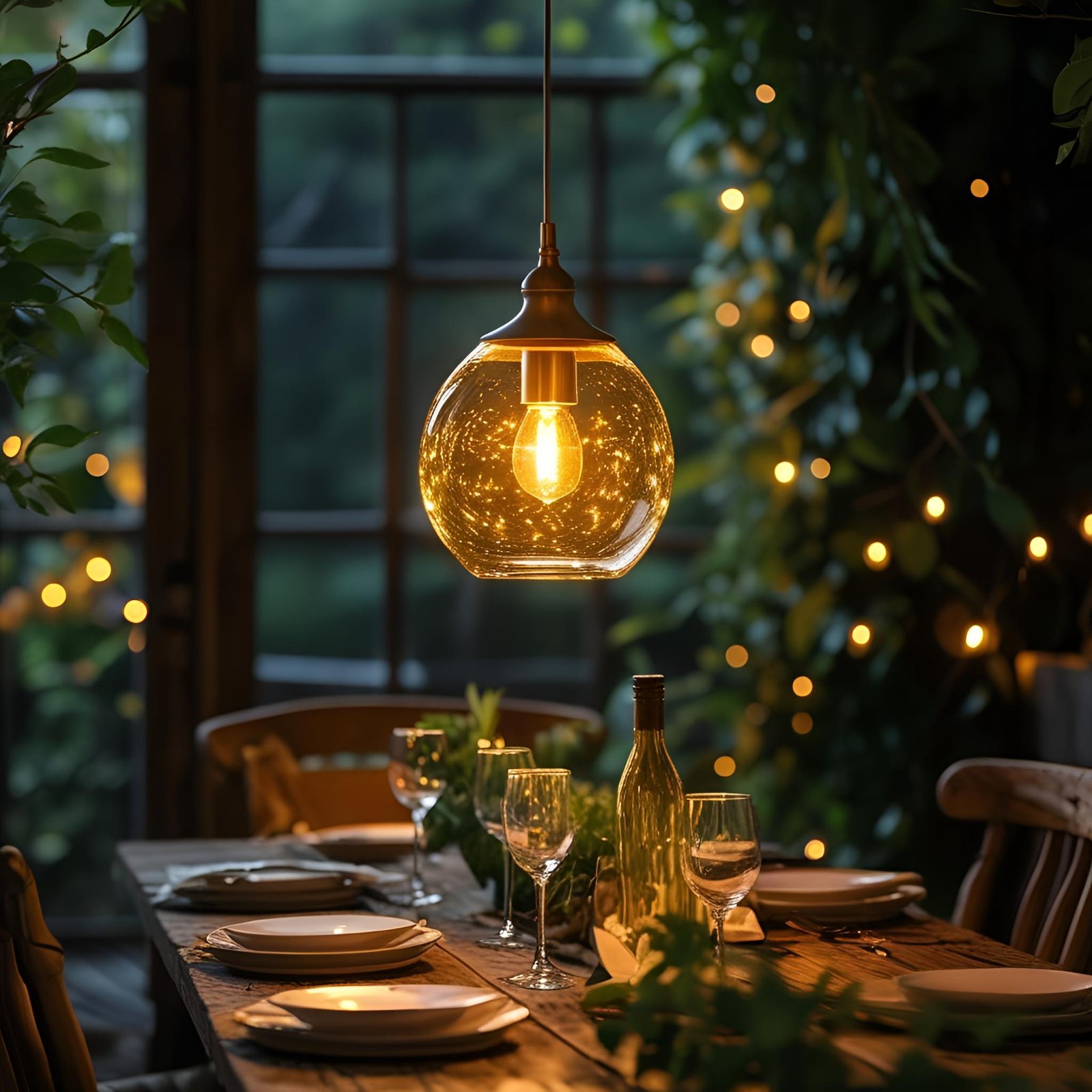 Glass Pendant Lights 3