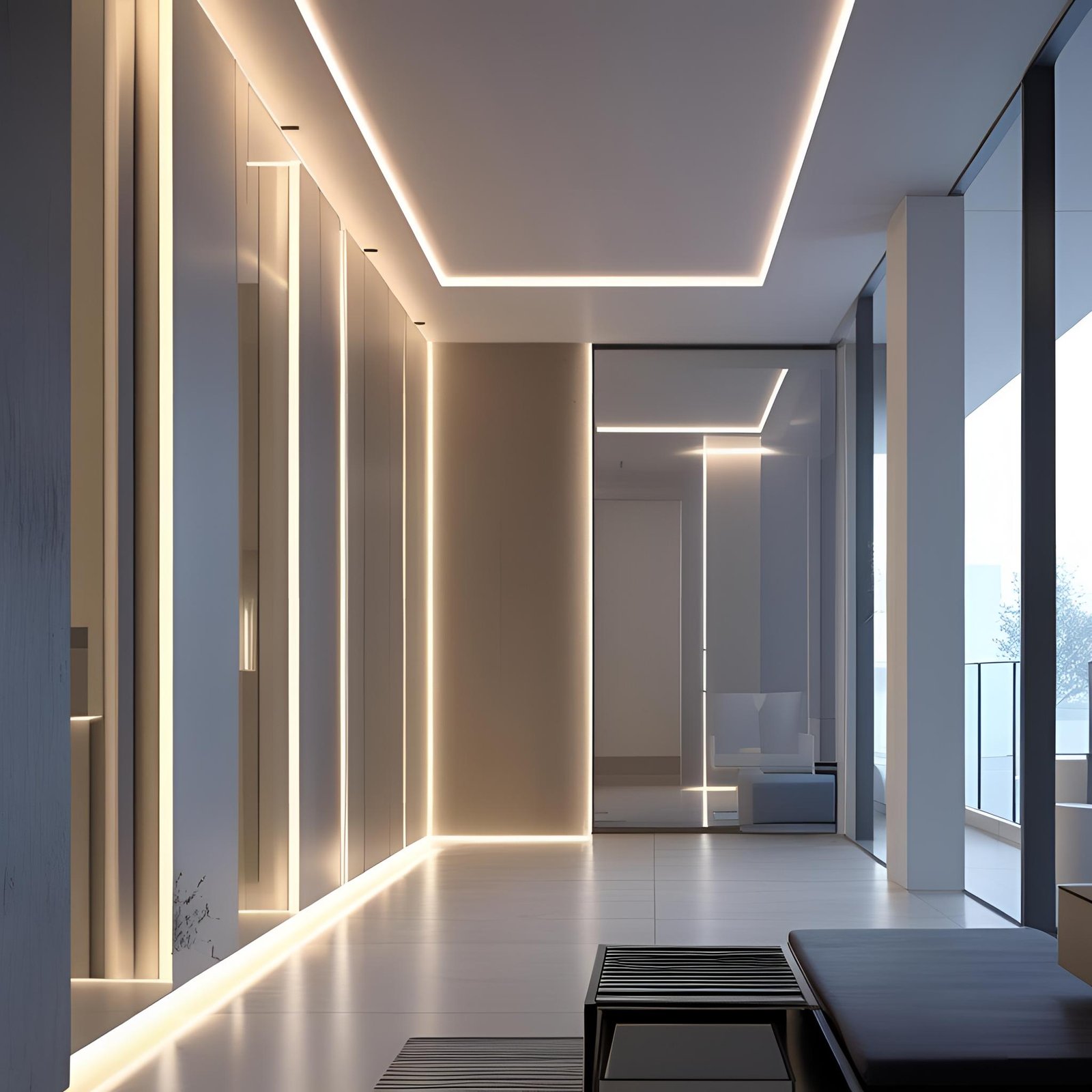 Concealed Profile Lights
