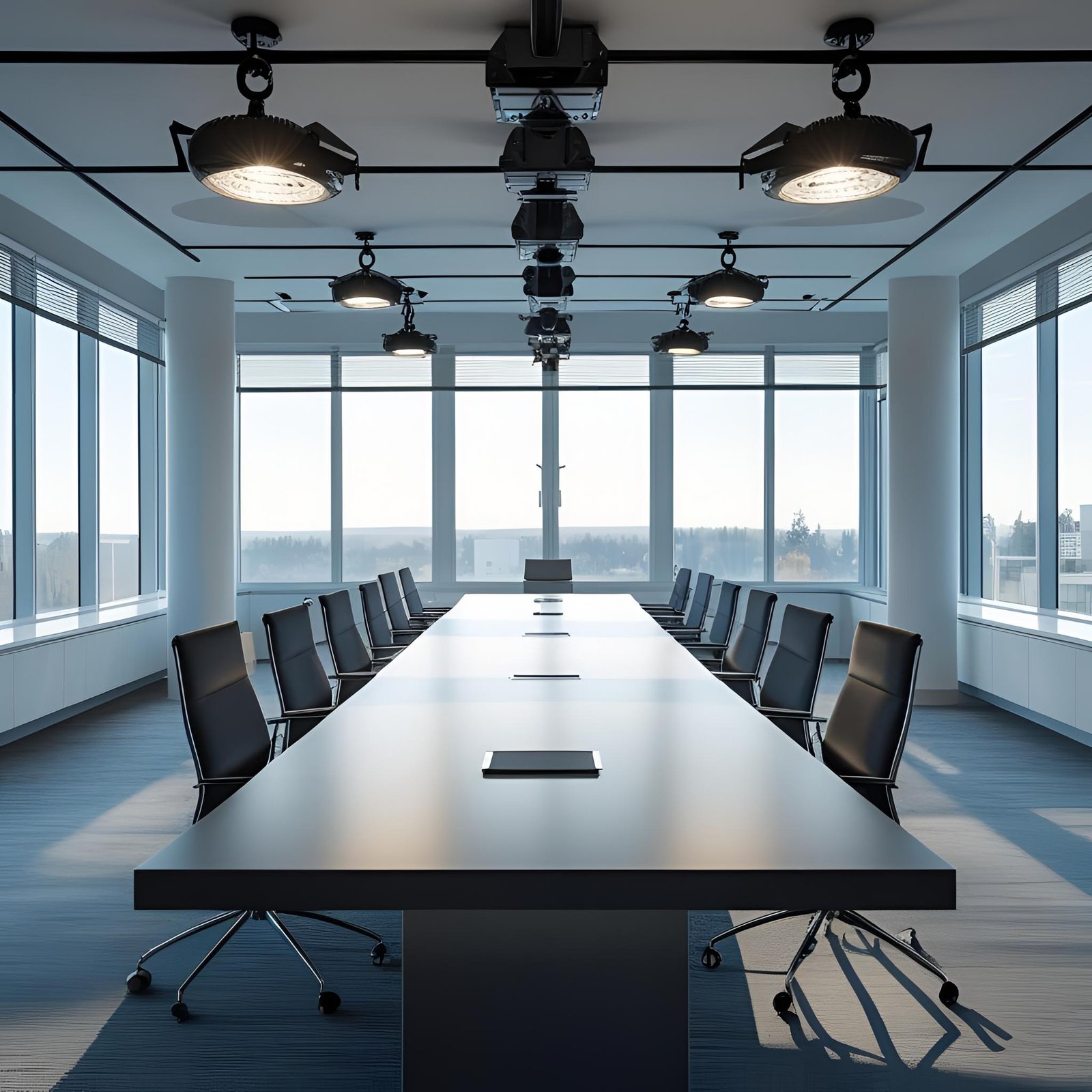 Track-Mounted Spot Lights